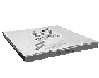 Pizzakarton 40x40x4cm Logo 1c